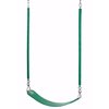 Swingan Belt Swing For All Ages - Soft Grip Chain - Fully Assembled - Green SW27CS-GN
